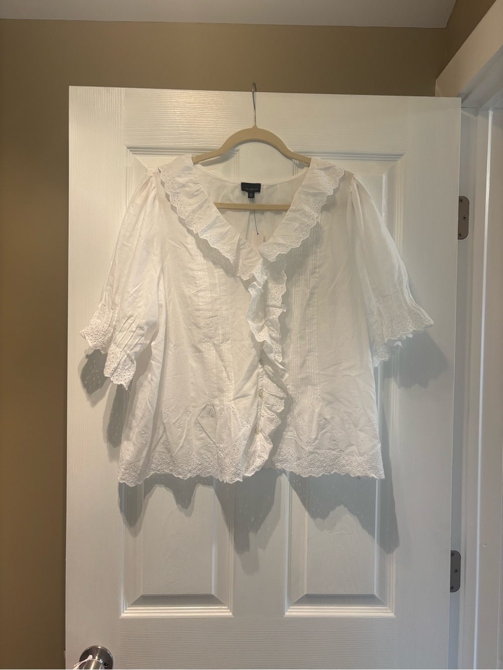 Talbots White Blouse